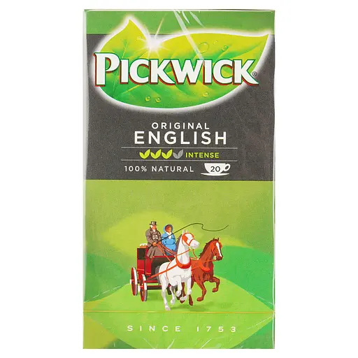 Уцінка. Чай чорний Pickwick English 40 г (20 шт. х 2 г) (895581)