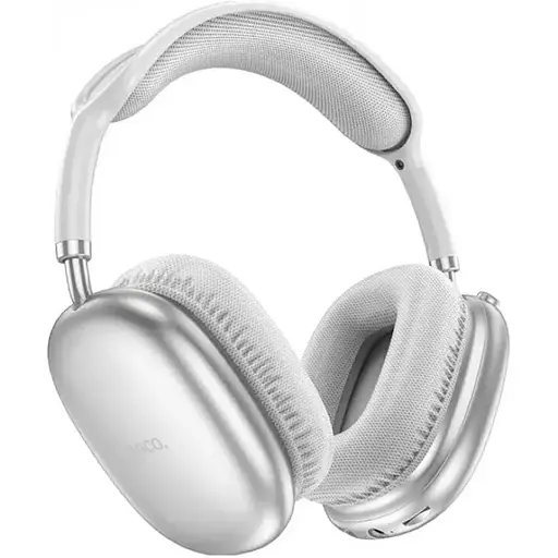 Навушники Hoco Bluetooth W35 Air Triumph BT headphones сріблясті