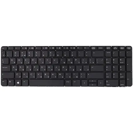 Клавиатура для ноутбука HP ProBook 450/455/470/ Black Ru без рамки (A2055)