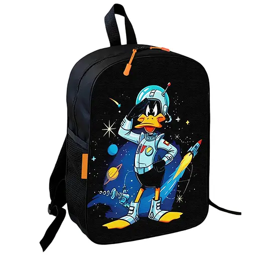 Рюкзак школьный детский Даффи Дак 36х27 см подростковый для мальчика, девочки (4006)
