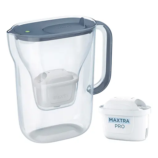 Фільтр-глечик Brita Style Essential Mxpro сіро-блакитний (1058042) - фото 1
