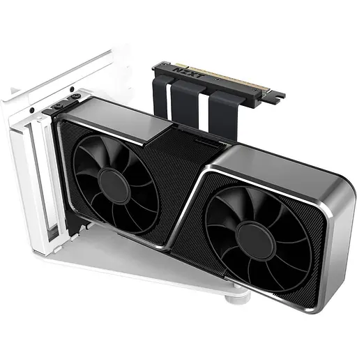 Підставка для відеокарти NZXT Vertical GPU Mounting Kit - White (AB-RH175-W1) - фото 5
