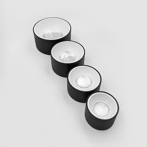 Точковий світильник Skarlat RSLC78013 30W BK+WH 3000K - фото 3