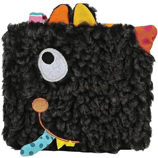 М’яка книжка-іграшка Ebulobo Вдягни вовка 15 см (E10043) - фото 1