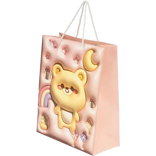 Пакет подарунковий BST0827101 Рожевий - фото 1