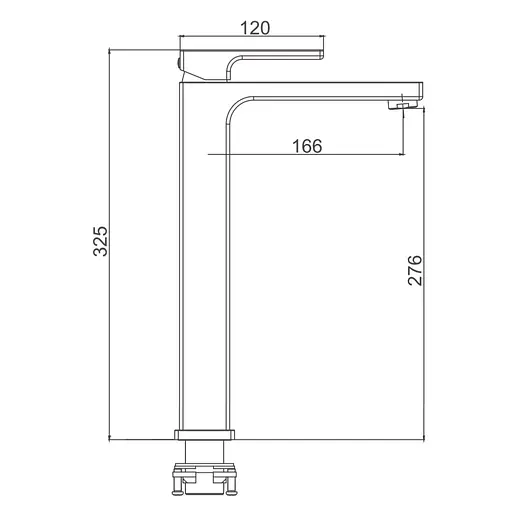 Змішувач для умивальника Gappo G1017-92 збройова сталь Графитовый хром - фото 5