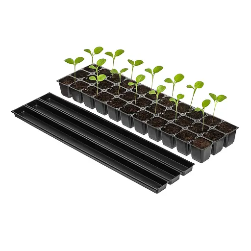 Кассета с поддоном для рассады на 33 ячейки, Господар Черный 87845 - фото 2