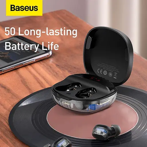 Навушники бездротові Baseus Encok WM01 Plus NGTW370101 чорні - фото 10