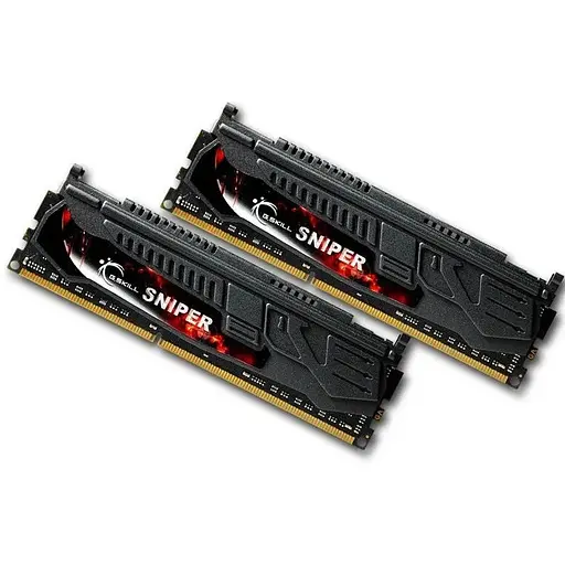 Оперативная память G.Skill DDR3 (2X4GB) 1600Mhz CL9 F3-12800CL9D-8GBSR1 Sniper XMP Desktop Memory Kit Б/В