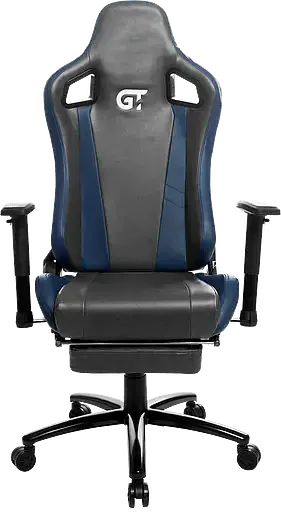 Геймерське крісло GT Racer чорне із синім (X-5105 Black/Blue) - фото 2