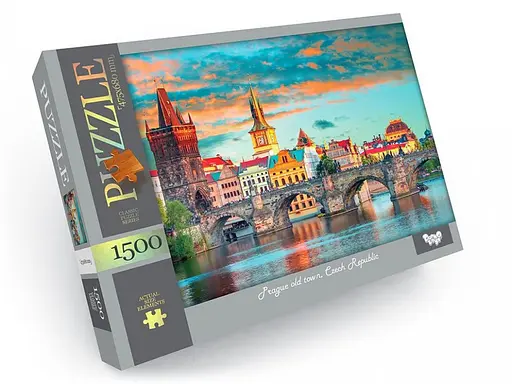 Пазл C1500-04-01-10, 1500 елементів Прага