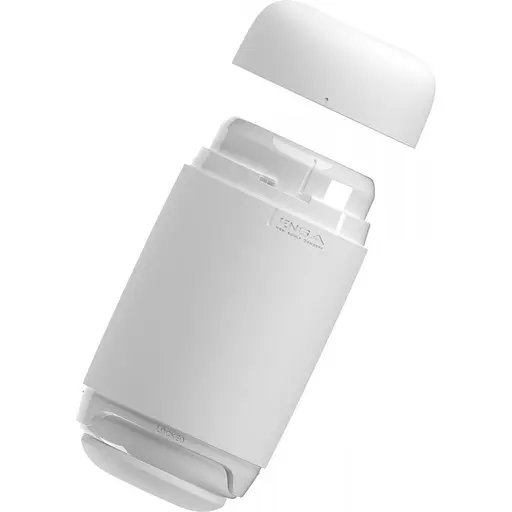 Мастурбатор нереалистичный Tenga Puffy Sugar White, рельефный, бежевый - фото 8