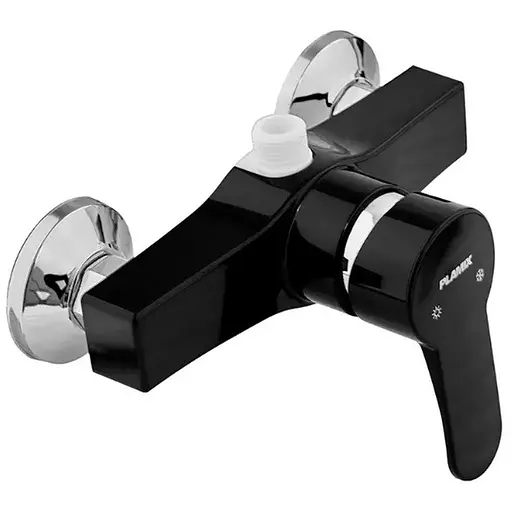 Смеситель для душа Plamix Mario-003 Black (без шланга и лейки) (PM0604) - фото 1