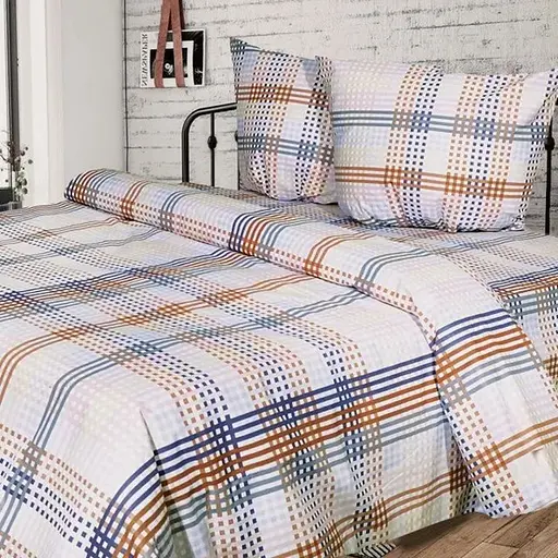 Комплект постільної білизни Ярослав az 16 полуторний Бязь набивна (57408)