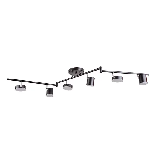 Светильник Brille спот HTL-215/6 LED 42W WW+NW+CW BK