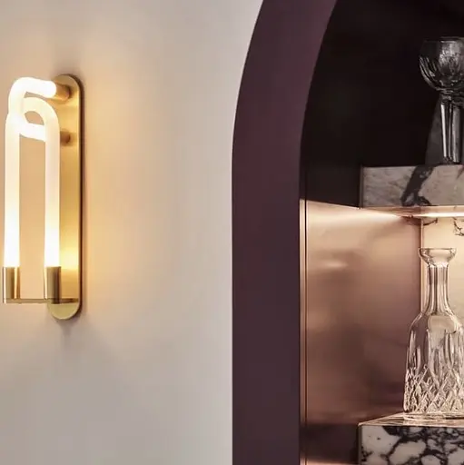 Настінний дизайнерський світильник LOOPI Line F WSGA 4 - фото 5