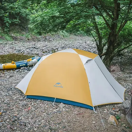 Намет Naturehike CNK2300ZP024, 210 x 270 x 115 см Жовтий (1047-6976023923685) - фото 3