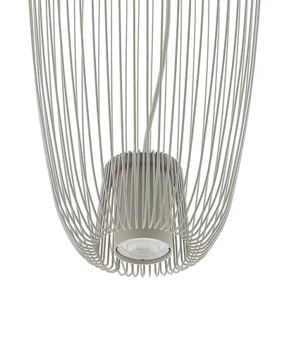 Подвесной светильник, люстра Nowodvorski 11242 Pumpkin S GU10 1x10W IP20 Светло-серый - фото 5