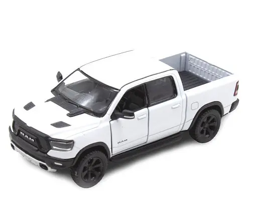 Машинка металева пікап 5'' KT5413W DODGE RAM Білий - фото 1
