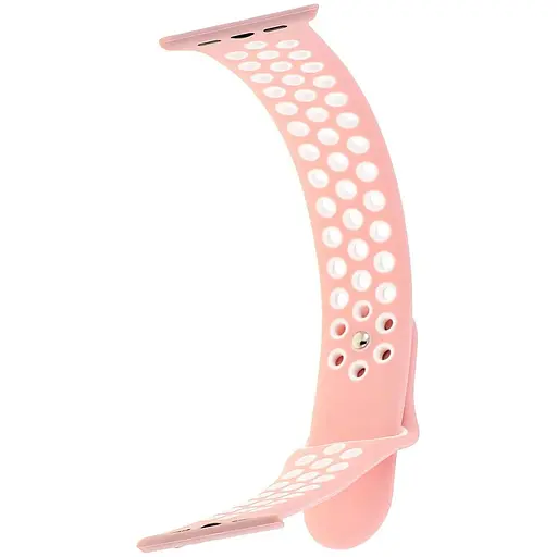Ремінець Apple Watch Nike Sport 42/44/45/46/49 mm Рожевий Білий - фото 1