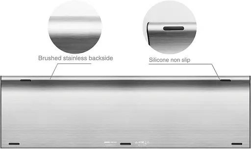 Бездротова клавіатура та миша Arteck 2.4G Комбінована повнорозмірна клавіатура з нержавіючої сталі та ергономічна миша - фото 2