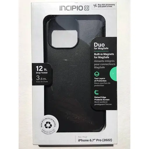 Оригинальный противоударный чехол Incipio Duo MagSafe для iPhone 14 Pro Max (6.7") Black (IPH-2035-BLK) - фото 4