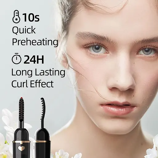 Бигуди для ресниц с подогревом, бигуди для ресниц с подогревом, портативные бигуди для ресниц с перезаряжаемой батареей 24 часа, долговечные - фото 3