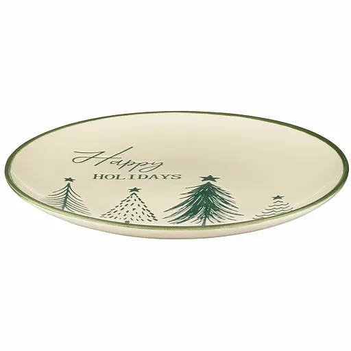Тарелка Ardesto Christmas New Year's керамика 21 см (AR3090) - фото 3