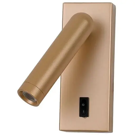 Бра Italux WL-46376-1-GD Nova LED 1x2.5W 3000K 153Lm IP20 золотой - фото 1