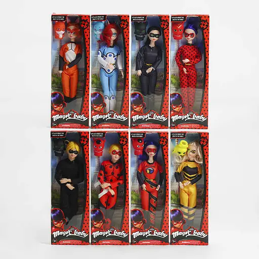 Кукла Героиня Леди Баг, 604B, с фигуркой (в ассортименте) - фото 2