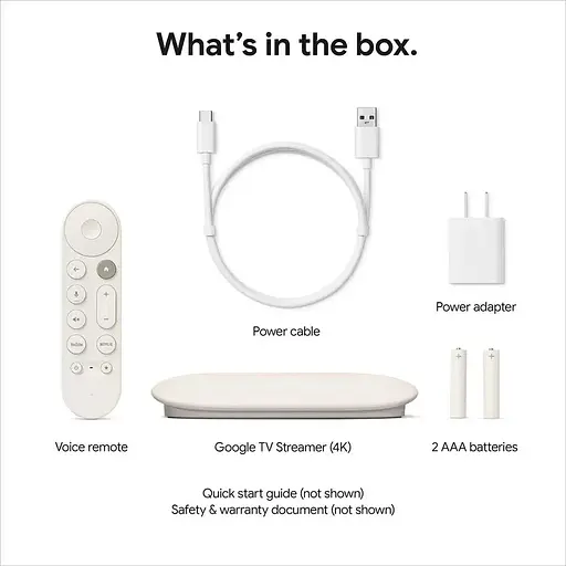 ТБ-приставка Google Streamer TV 4K 4 / 32 GB медіаплеєр мережевий потоковий - фото 10