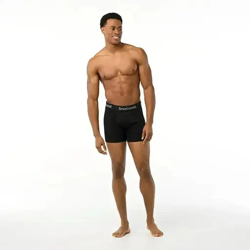 Термошорти Smart Wool Men's Merino Boxer Brief Boxed Black S (1033-SW SW016998.001-S) - фото 2