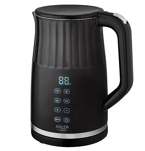 Электрочайник LED с регулятором температуры, 1.7л Adler AD 1350 - фото 4