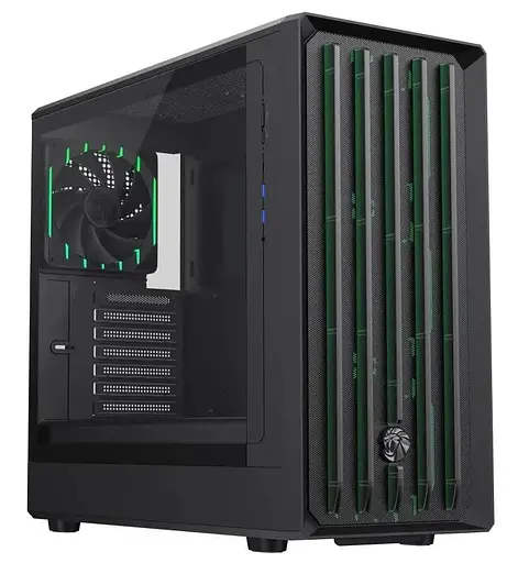 Корпус GameMax Claw 460 Tempered Glass без БЖ Black (CLAW 460 BK) - фото 1