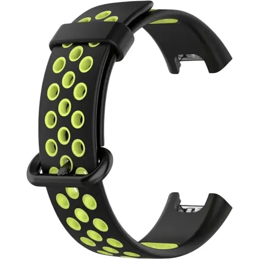 Ремешок DK CDK Silicone Sport Band Nike для Xiaomi Redmi Watch (012954) (black / green)