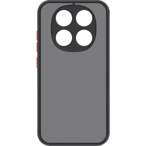Чехол Make Xiaomi Redmi Note 14 Pro 5G/Poco X7 Frame Black