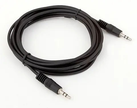 Кабель AUX Audio 3.5мм M/M 1.5м чорний - фото 2