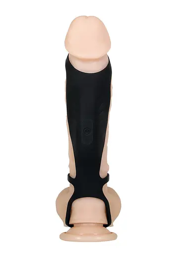 Насадка на пенис Gender X Rocketeer 15.4 см (черный) - фото 4