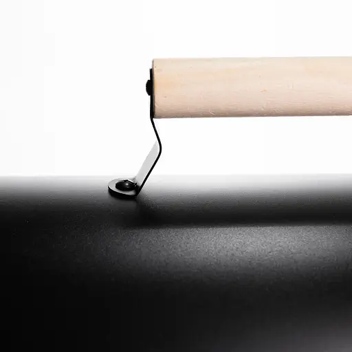 Вугільний гриль двосторонній портативний з решіткою Yiwu 38х25х35 см чорний універсальний для пікніка похідний розкладний BQ-1 - фото 7