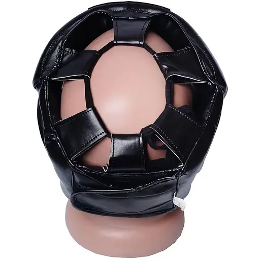 Боксерский тренировочный шлем PowerPlay 3043 XS Black - фото 6