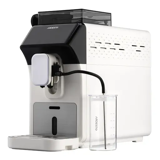 ARDESTO Кавомашина, 2л, зерно, автомат.капуч, дисплей, авторецептів -9, біло-чорний - фото 8