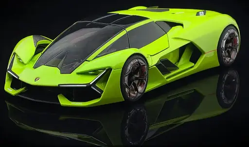 Автомодель Bburago Lamborghini Terzo Millennio 1:24 Green (18-21094) [119063] - фото 6