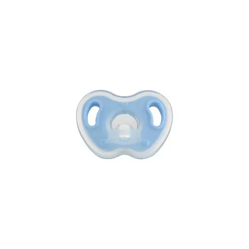 Силіконова пустушка класична 3055_блакитна - фото 2