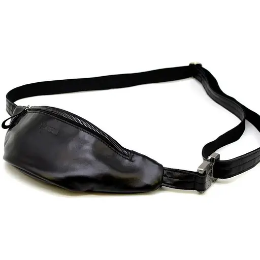 Маленька бананка Tarwa з натуральної шкіри 11х28х6 см sum0028379 - фото 1