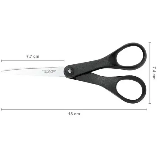 Ножницы для бумаги Fiskars Essential 18 см (1023818) - фото 3