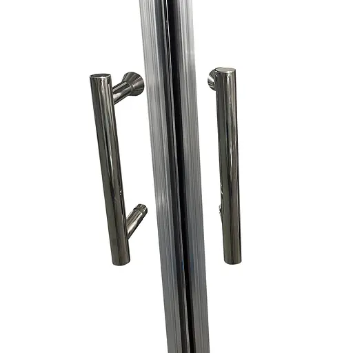 Душевая кабина без поддона Koer SR SC04-100x100x195-TR -01 прозрачное стекло Easy Clean 5 мм, хром KR5361, Универсальная, прозрачная, хром - фото 9