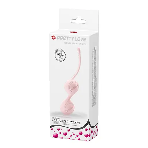Вагинальные шарики Pretty Love Kegel Tighten Up, 16.3 см, светло-розовый - фото 6