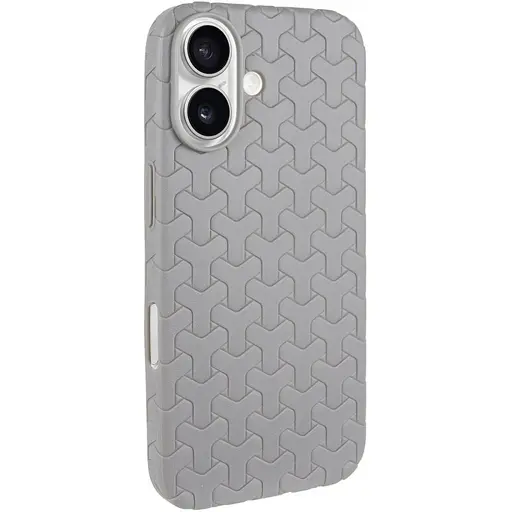 Чохол Epik TPU Weaving для Apple iPhone 16, 6.1 Grey