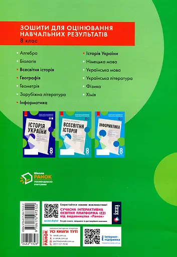 Контроль навчальних досягнень. Географія 8 клас - фото 2