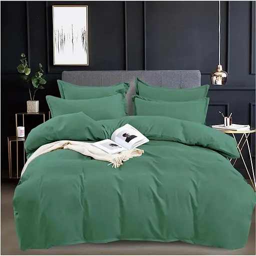 Комплект постельного белья Soho Elle Solo Green Евро 200x230 см зеленый (A130184)